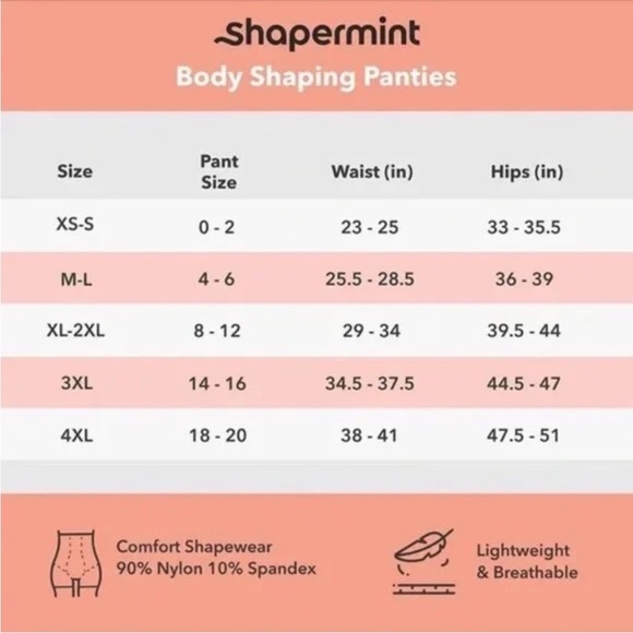 EMPETUA High Waisted Shaper Panty Black Size XL/XXL NWT 54001 - Picture 8 of 10